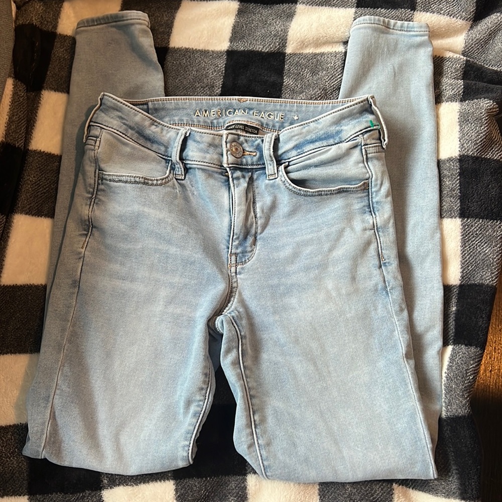 American Eagle Jeggings  Next Level Stretch Sz 6 Long